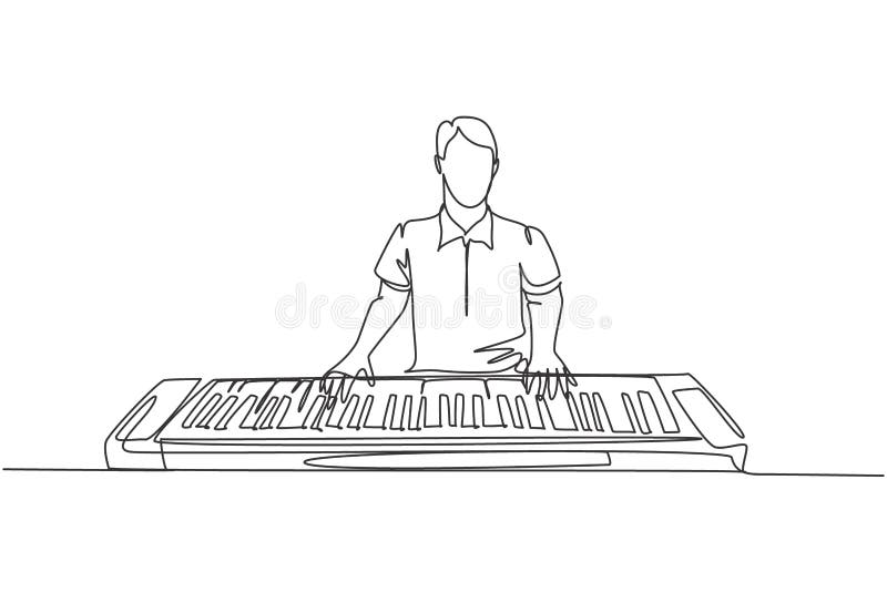 Piano Drawing - How To Draw A Piano Step By Step