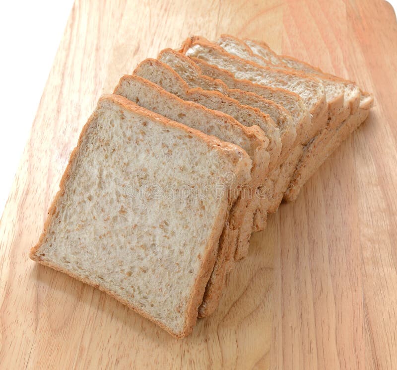 One Sliced Grain Loaf of Bread Stock Photo Image of flour, natural
