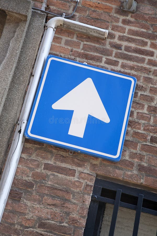 One Way Arrow Street Sign stock photo. Image of sign - 68873946 One Way Street Signs