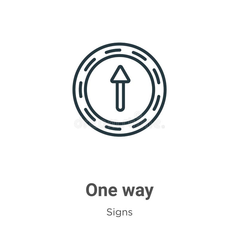 860+ One Way Sign Stock Illustrations, Royalty-Free Vector