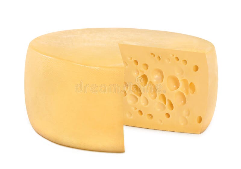 One wheel round cheese