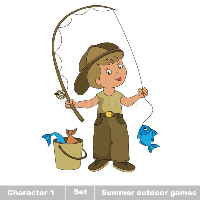 Fisherman Kids Stock Illustrations – 1,889 Fisherman Kids Stock  Illustrations, Vectors & Clipart - Dreamstime