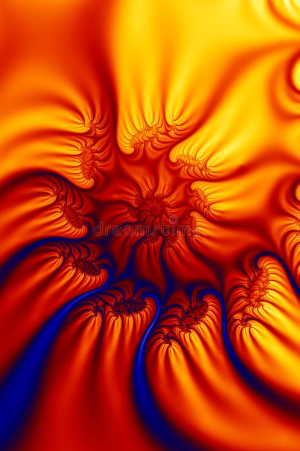 Download Oneindige fractal Bloem stock illustratie. Illustratie bestaande uit bloem - 27831