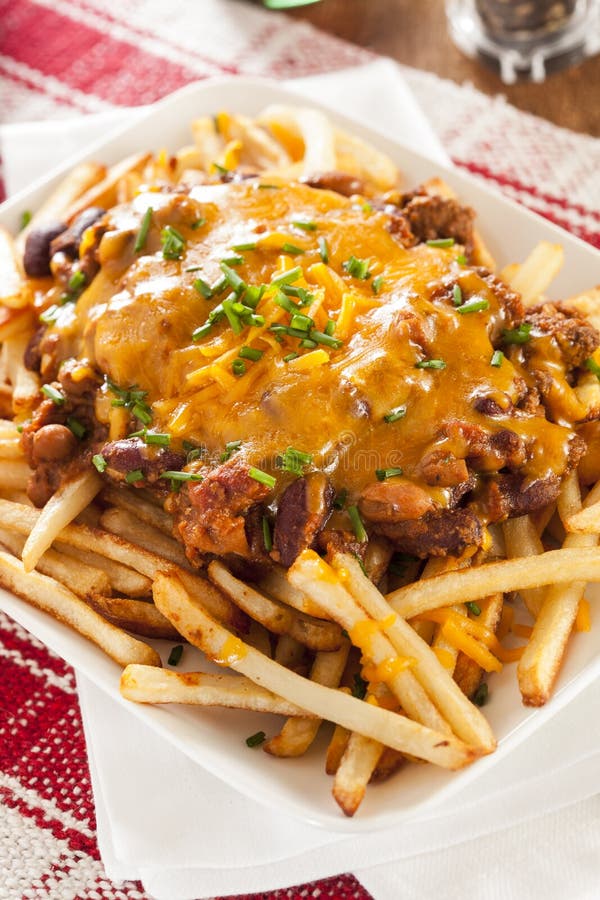 Ongezond Slordig Chili Cheese Fries