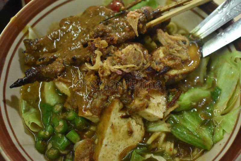 Ongklok noodles, a traditional food typical of Dieng, Central Java, Indonesia. This food is very tasty and delicious. Ongklok noodles, a traditional food typical of Dieng, Central Java, Indonesia. This food is very tasty and delicious