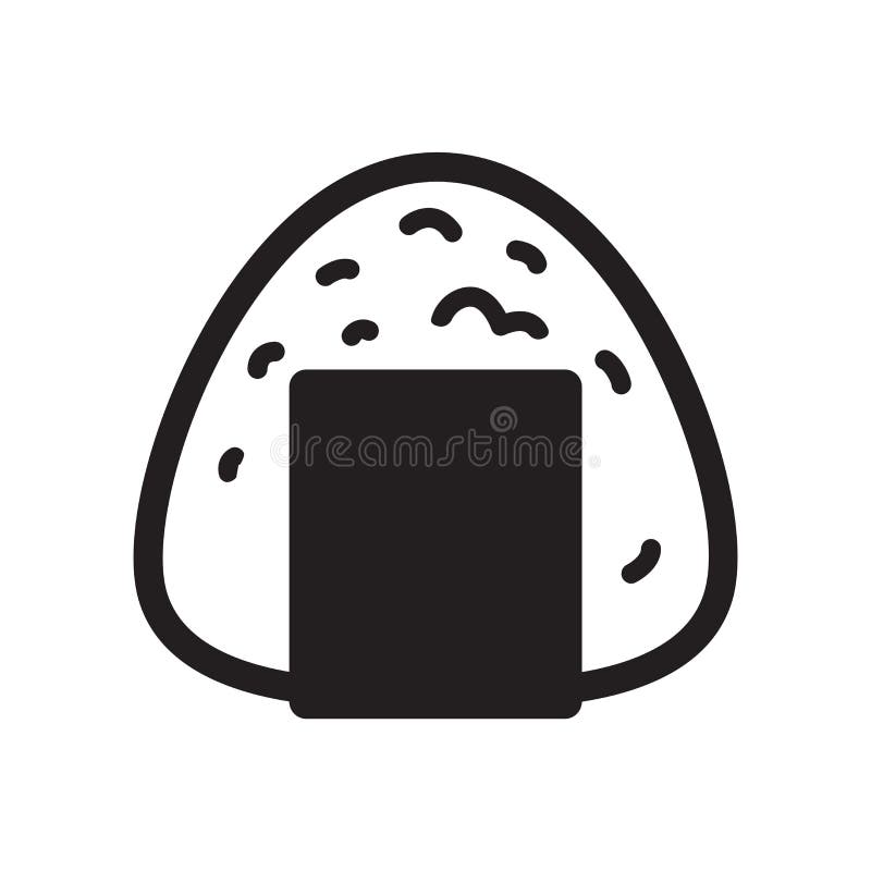 Onigiri vector Japanese food icon sushi logo graphic symbol cartoon illustration royalty free illustration Onigiri vector Japanese food icon sushi logo graphic symbol cartoon illustration royalty free illustration