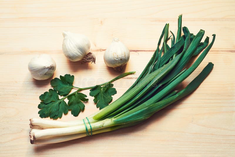 Onion and garlic stock photo. Image of chef, cook, onions 56606288