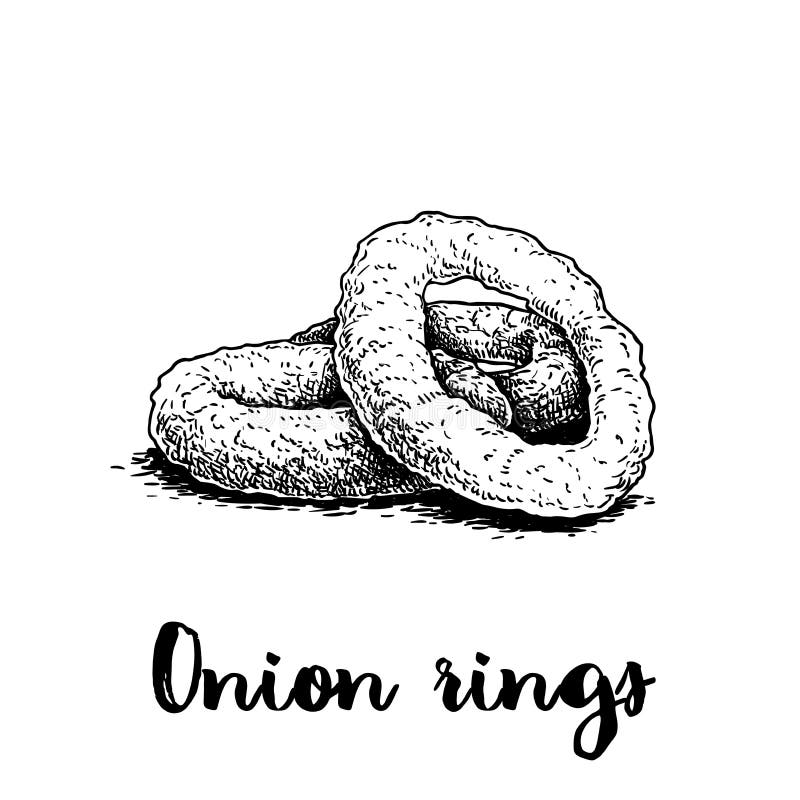Onion ring Free Stock Vectors