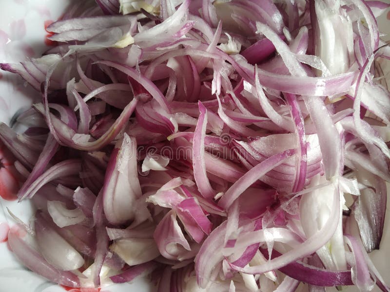 Onions are Finely Chopped and Put into a Bowl Stock Photo Image of west, slice 207705718