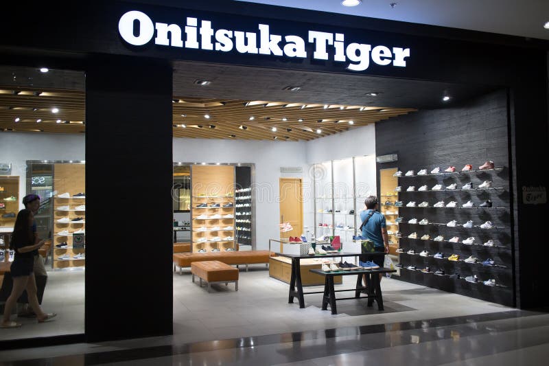 Onitsuka Tiger Shop. Shop Inside Central Festival Chiangmai Editorial ...