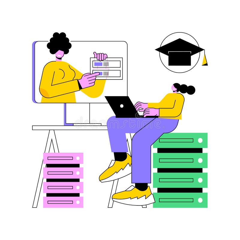 Programming online courses poster stock illustrations 19 programming