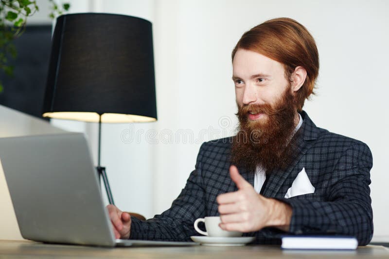 Online conversation stock image Online conversation stock image