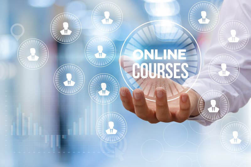 Online cursus ter beschikking royalty-vrije stock fotografie Online cursus ter beschikking royalty-vrije stock fotografie