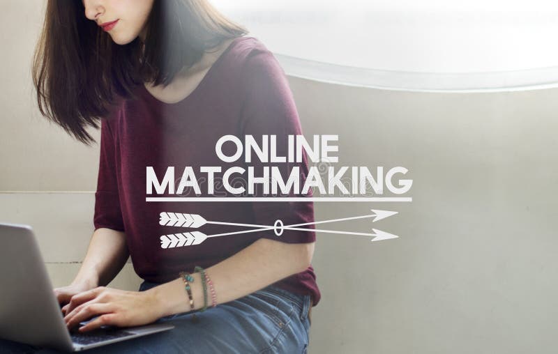 Online Dating Online Matching Relation Online Concept stock image