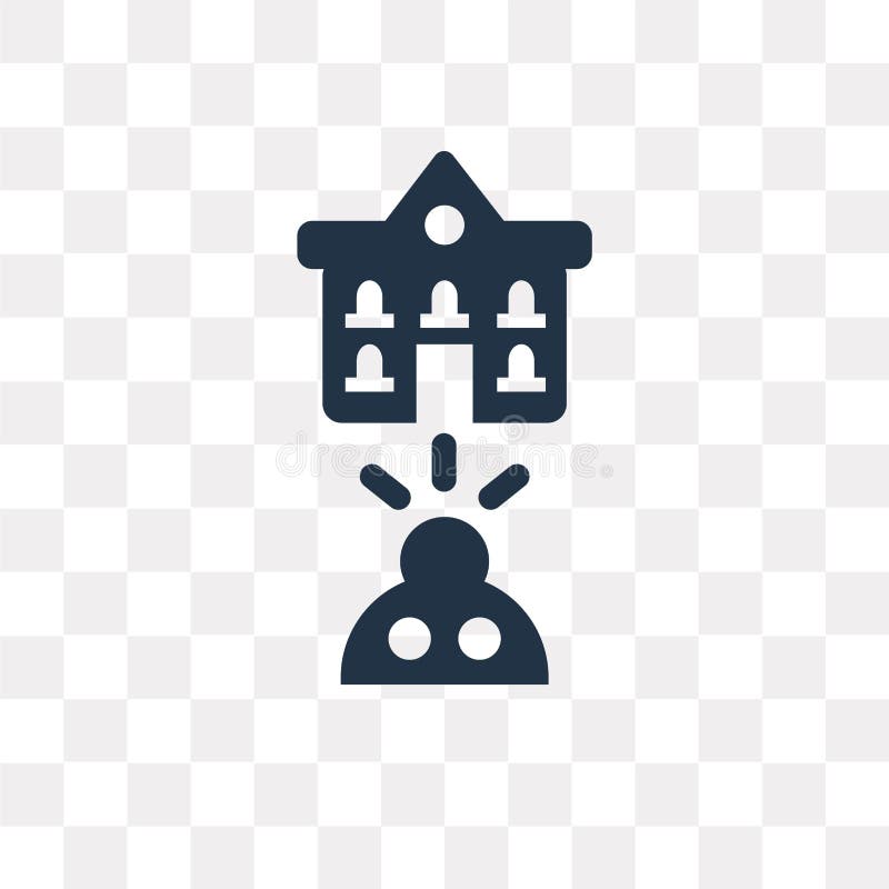 Online education vector icon isolated on transparent background, Online education transparency concept can be used web and mobile vector illustration