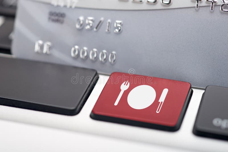 Online Food stock photo. Image of connection, internet - 26083938