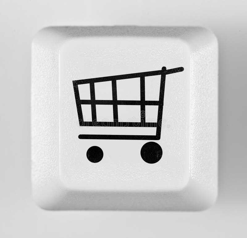 online guzika zakupy zdjęcia royalty free online guzika zakupy zdjęcia royalty free