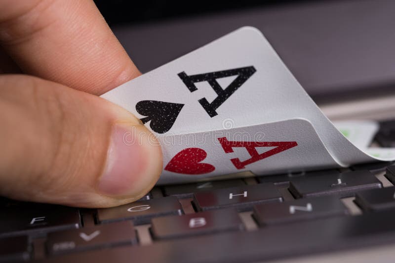 Online het gokken concept royalty-vrije stock afbeeldingen Online het gokken concept royalty-vrije stock afbeeldingen