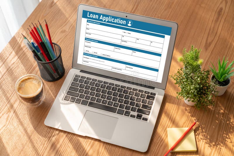 Online Loan Application Form for Modish Digital Information Collection