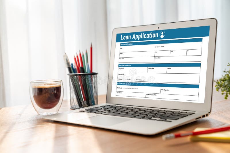 Online Loan Application Form for Modish Digital Information Collection