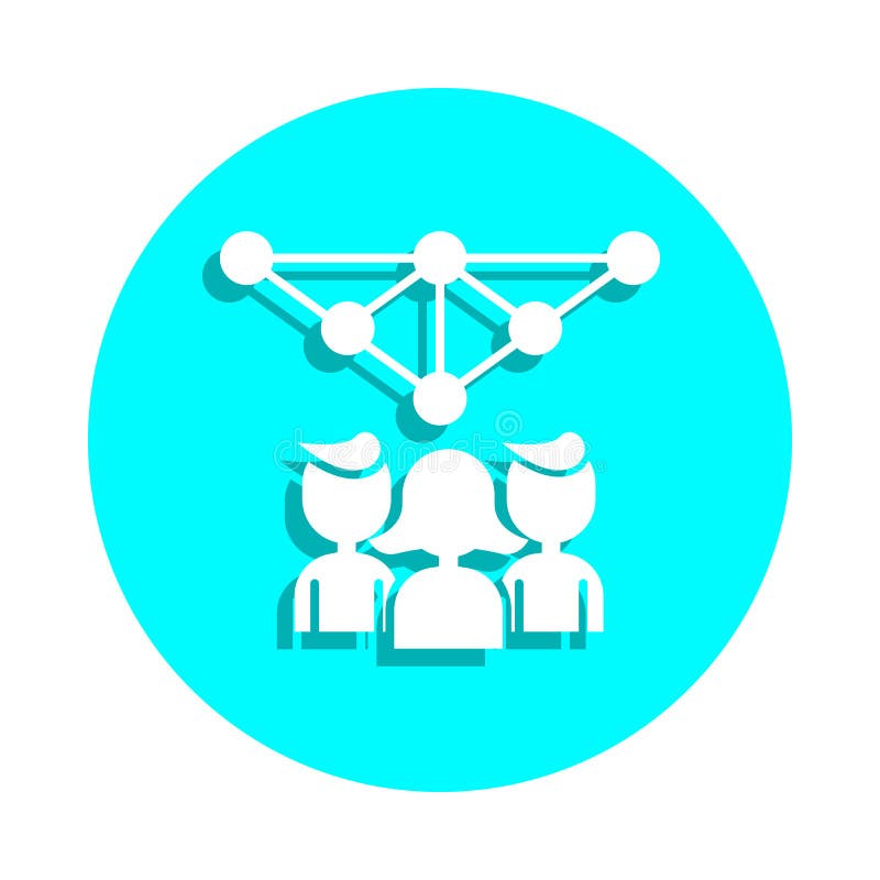 Online marketing, community badge icon. Simple thin line, outline vector of online marketing icons for ui and ux, website or vector illustration Online marketing, community badge icon. Simple thin line, outline vector of online marketing icons for ui and ux, website or vector illustration