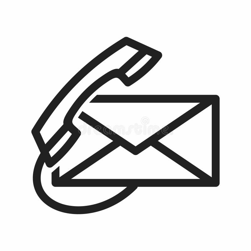 Online Messaging icon vector royalty free illustration