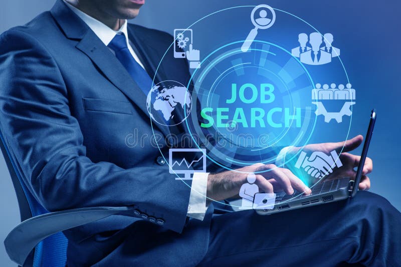 Online Recruitment and Job Search Concept Stock Photo Image of