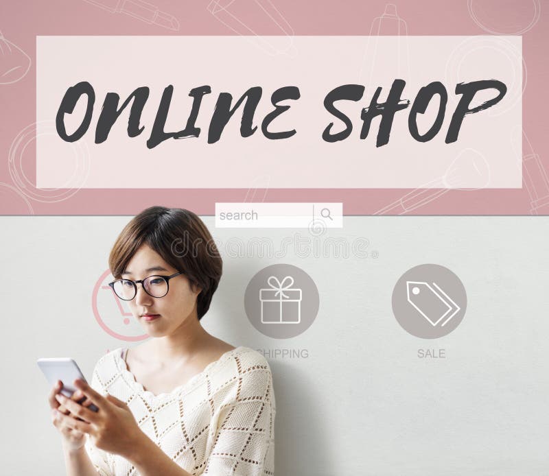 Online Shop Buy Internet Shopping Store Concept