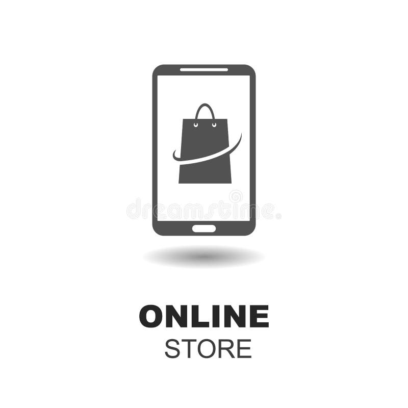 Online Mobile Shop Logo
