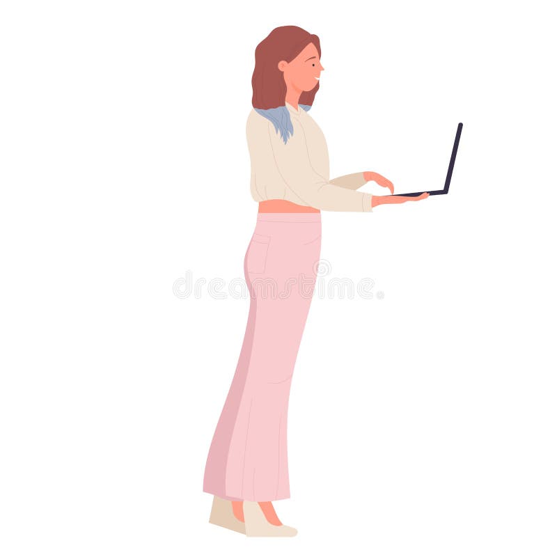 Online social media computer royalty free illustration