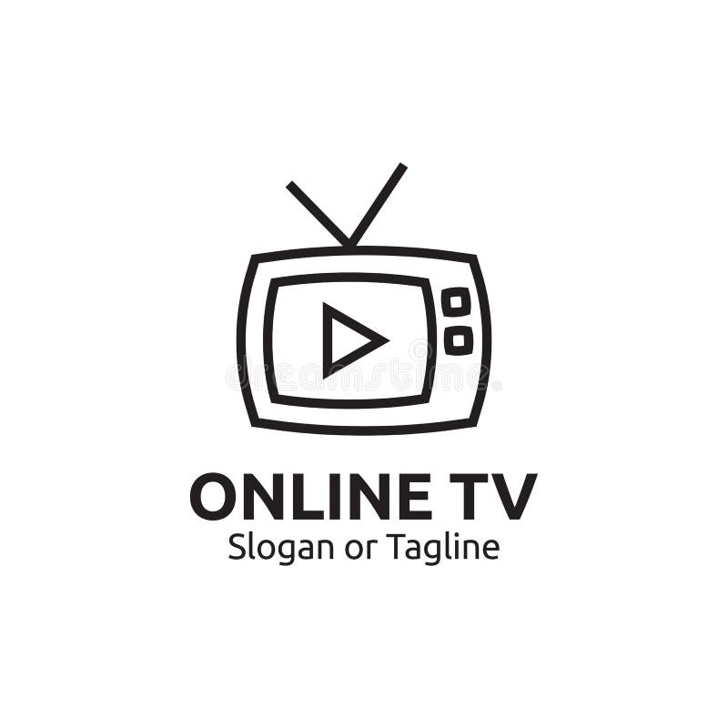 Television Logo Design Tv Media Logo Design Stock Vector Illustration Of Broadcast Business 199069100