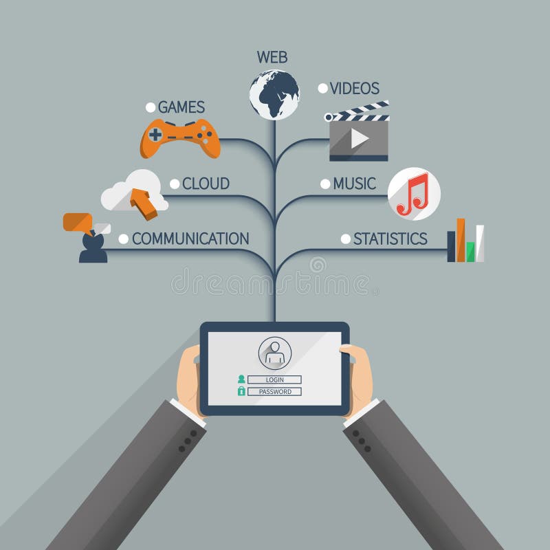 Multimedia Resources Stock Illustrations – 1,074 Multimedia Resources Stock  Illustrations, Vectors & Clipart - Dreamstime