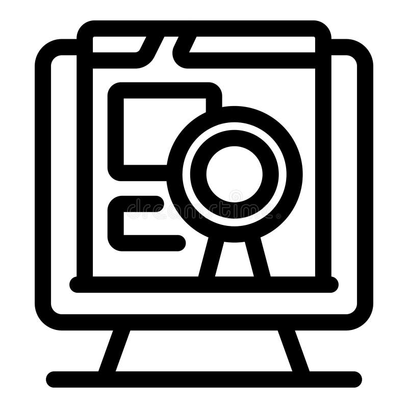 Onlinecertifieringsprogram som visar digitalt certifikat på datorskärmen royaltyfri illustrationer