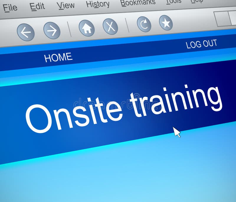 Onsite training concept.