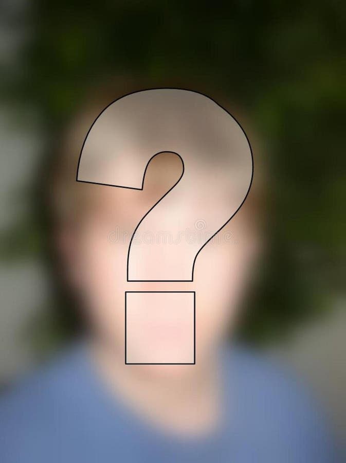 Ontbrekende Identiteit stock foto's Ontbrekende Identiteit stock foto's