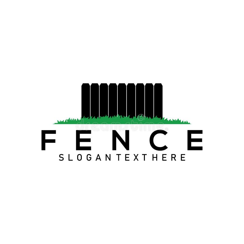 Ontwerp van het fence-logo
