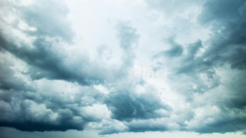 Onweerswolken, tijd-tijdspanne