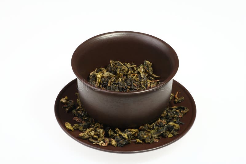 Oolong tea-leaf