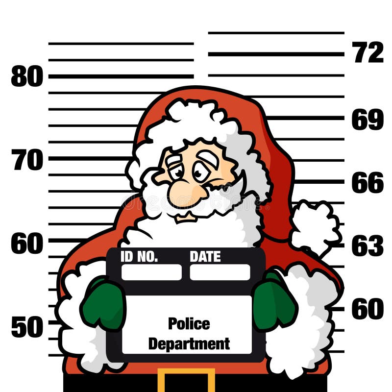 Ooops de Kerstman vector illustratie Ooops de Kerstman vector illustratie