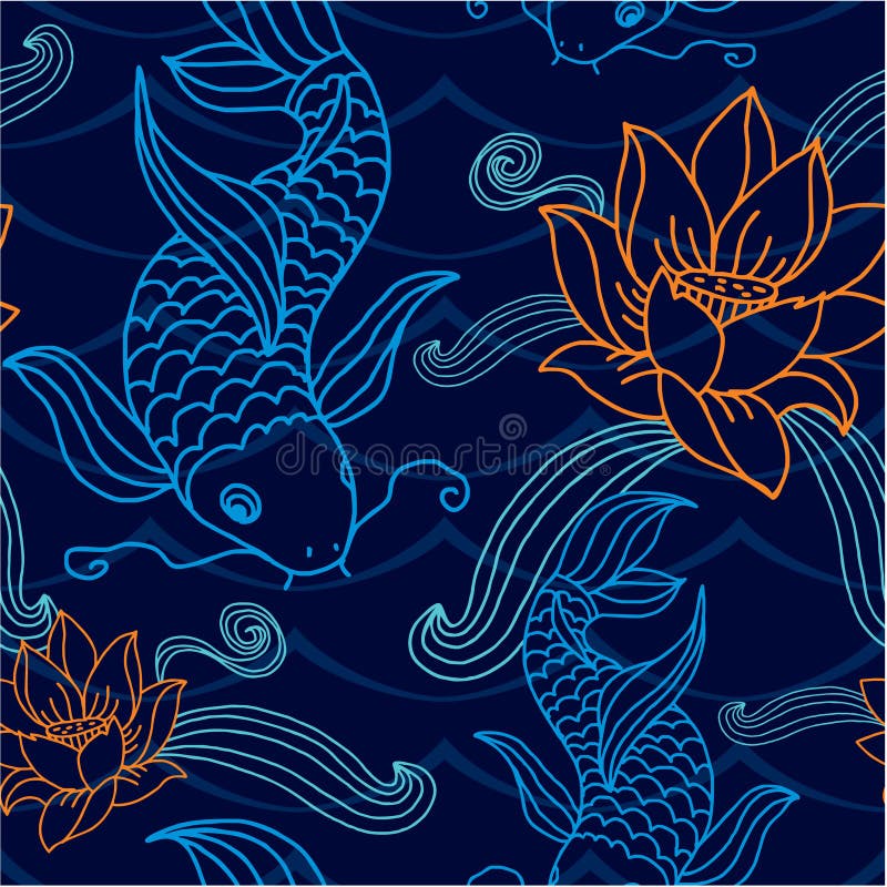 Oosterse Naadloze Achtergrond vector illustratie Oosterse Naadloze Achtergrond vector illustratie