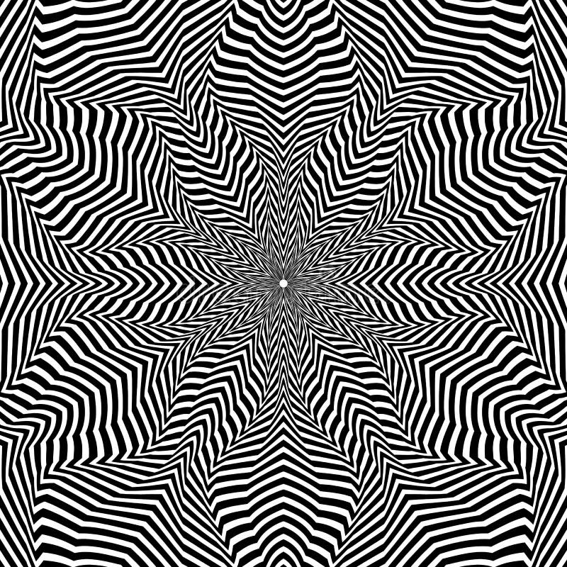 Op Art Floral Stock Illustrations 251 Op Art Floral Stock