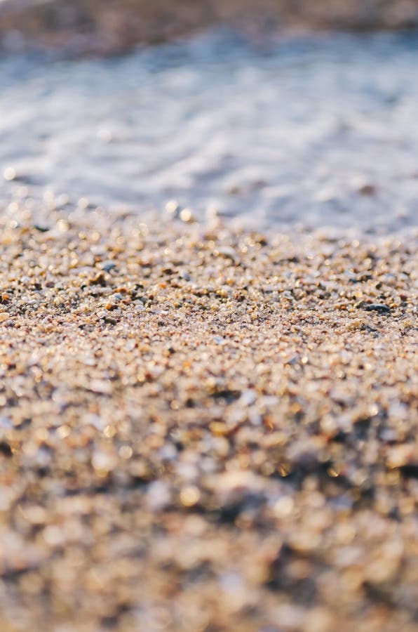 Op het overzeese strand stock fotografie Op het overzeese strand stock fotografie