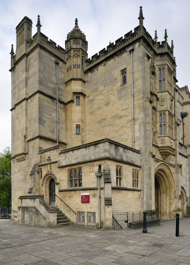 Opactwo brama lub opata Gatehouse obrazy royalty free