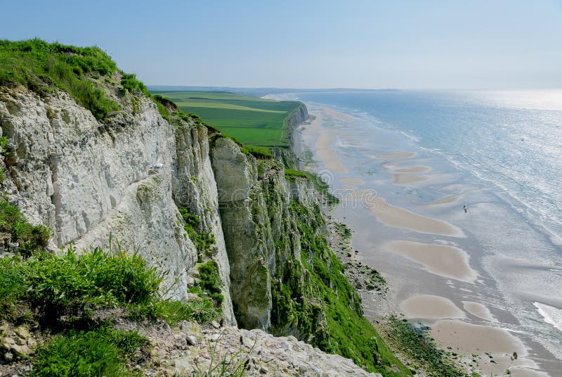 Coast stock image. Image of sand, landscape, blue, chalky - 98201277