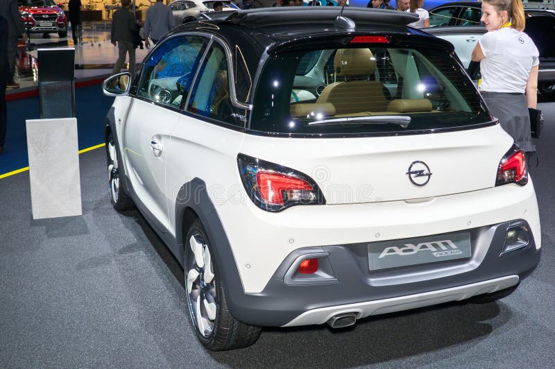Opel Adam Rocks royalty-vrije stock foto's Opel Adam Rocks royalty-vrije stock foto's