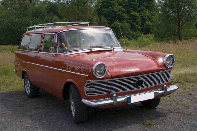 Opel Rekord Vintage foto de stock