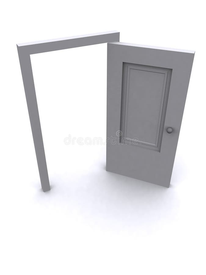 Open 3d door