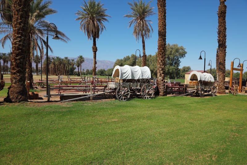 The open air museum in Death Valley