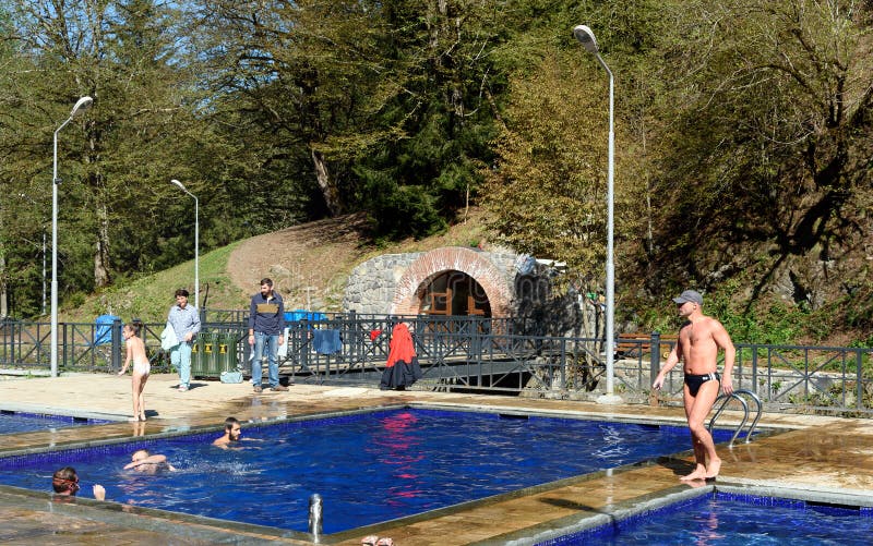 sulphur water