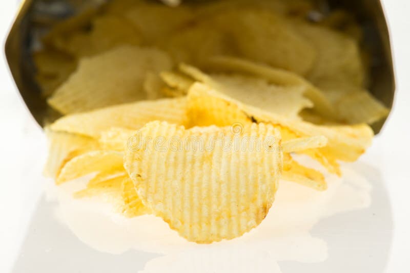 339 Open Bag Potato Chips White Background Stock Photos Free & RoyaltyFree Stock Photos from